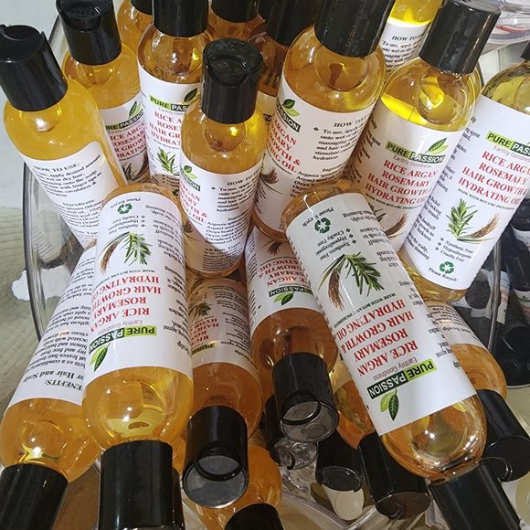 Rice Argan  Rosemary Hair Growth & Hydrating Oil - Picture 1 of 1